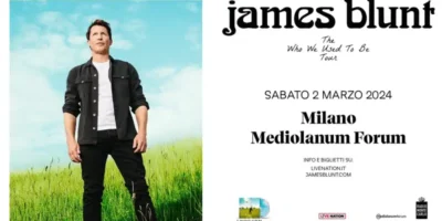James Blunt Milano: data concerto al Mediolanum Forum