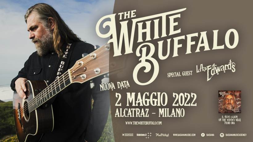 THE WHITE BUFFALO: a Milano la data unica in Italia con il nuovo album