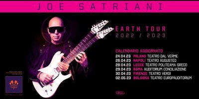 nuova data per il live di Joe Satriani al Teatro dal Verme di Milano