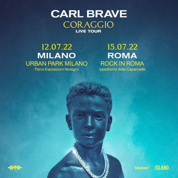 Carl Brave in concerto all'Urban Park Milano