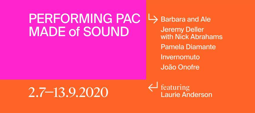 Performing PAC. MADE of SOUND al Padiglione d'Arte Contemporanea di Milano