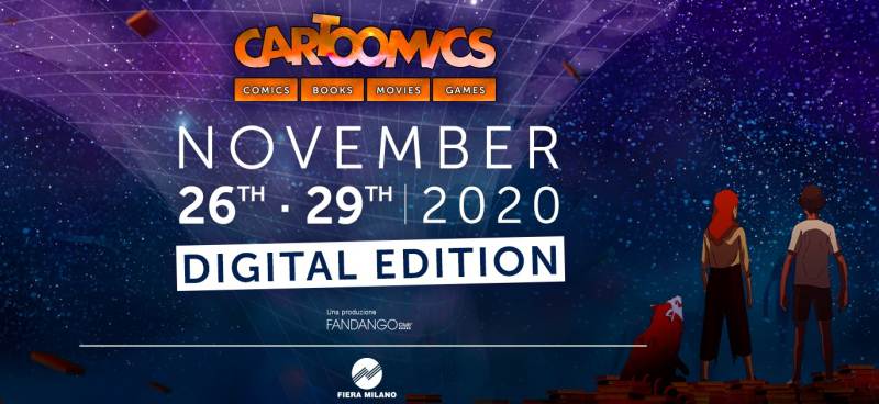 Fino a domenica 29 novembre: Cartoomics 2020 Digital Edition e Milan Games Week