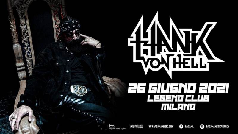 Concerti a Milano: Hank Von Hell, l’ex voce dei Turbonegro, live al Legend Club