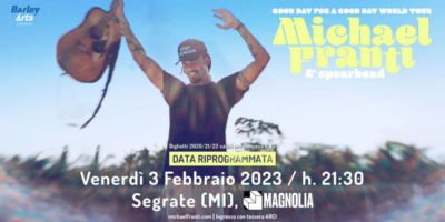 Michael Franti & Spearhead: nuova data per il concerto a Milano