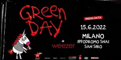Riprogrammato il live dei Green Day a Milano