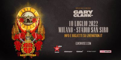 Guns N' Roses a Milano il 10 luglio 2022