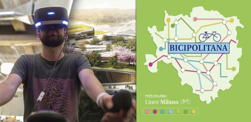 La Bicipolitana a Milano in mostra con la realtà aumentata all’Istituto Numen