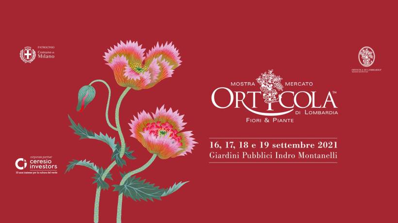 Dal 16 al 19 settembre a Milano torna Orticola, mostra mercato di fiori, piante e frutti insoliti, rari e antichi