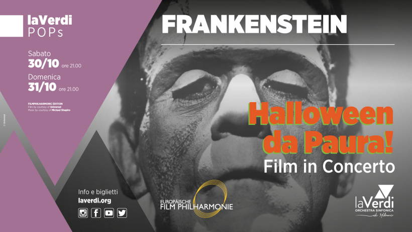 Sabato 30 e domenica 31 ottobre: Cine-concerto "Frankenstein" in Auditorium a Milano