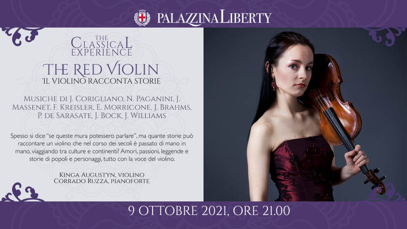 Concerto Red Violin di Milano Classica in Palazzina Liberty