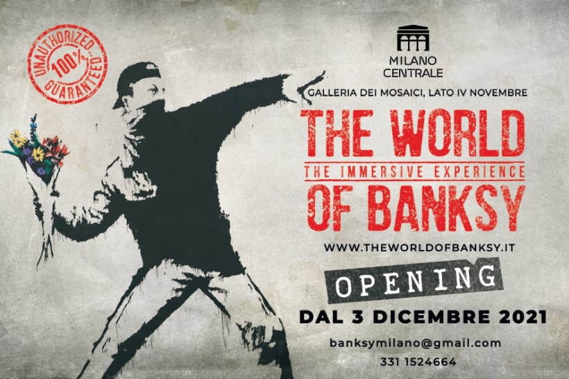 Cosa fare a Milano venerdì 7 gennaio: mostra Banksy