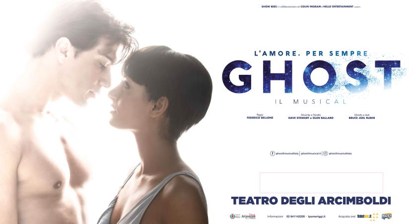 Fino a domenica 9 gennaio, Ghost Il Musical al Teatro degli Arcimboldi