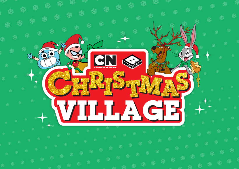 Cartoon Network e Boomerang portano l'Albero e villaggio di Natale in Piazza San Fedele