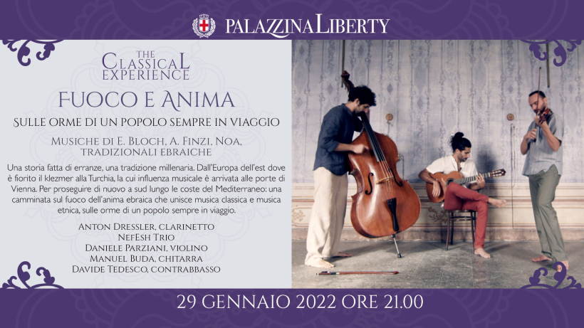 Concerto del 29 gennaio a Milano Fuoco e Anima
