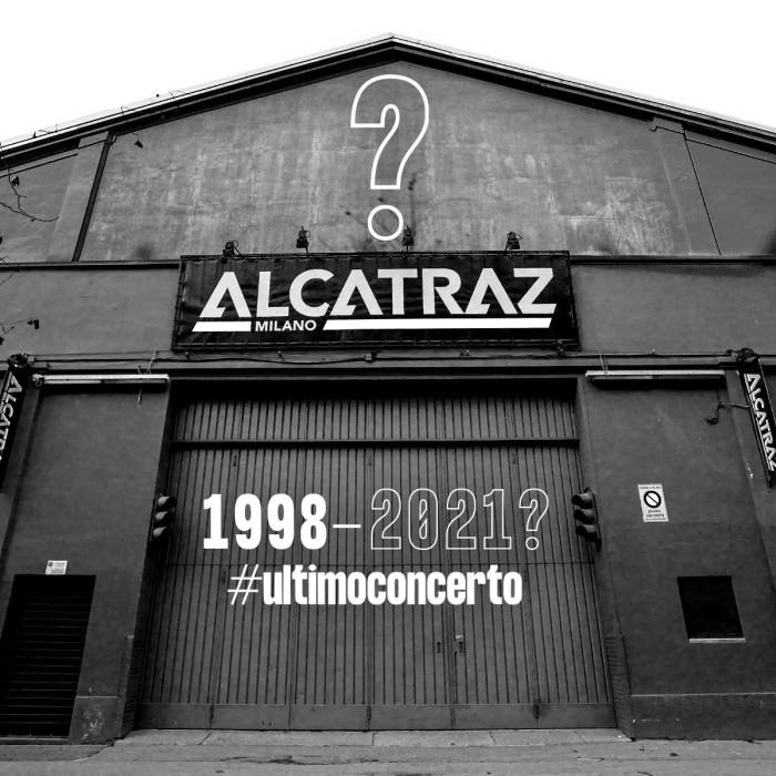 Alcatraz Milano facciata della discoteca in via Valtellina
