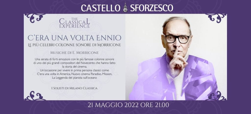 Al Castello Sforzesco di Milano le più celebri colonne sonore di Ennio Morricone