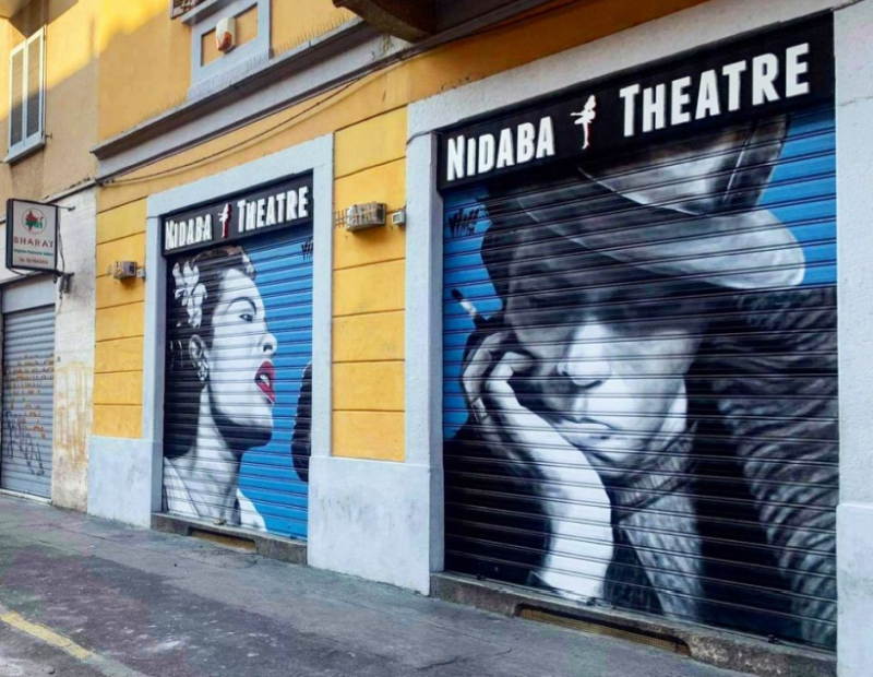 Nidaba Theatre Milano insegna del locale