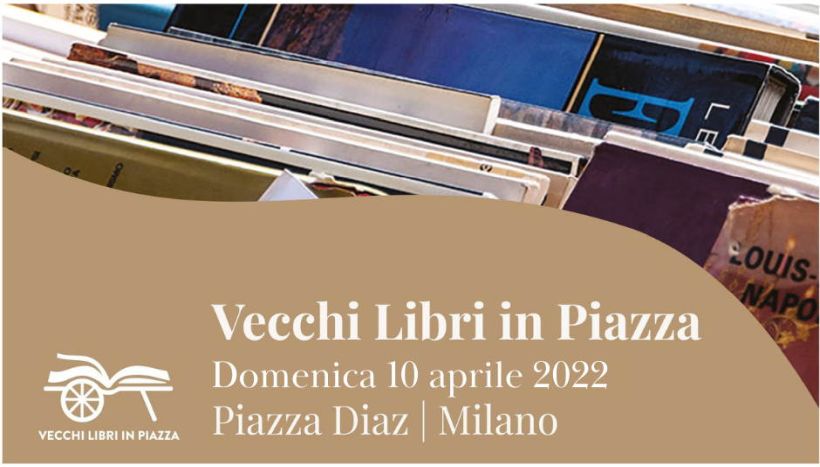 vecchi libri in piazza Diaz a Milano