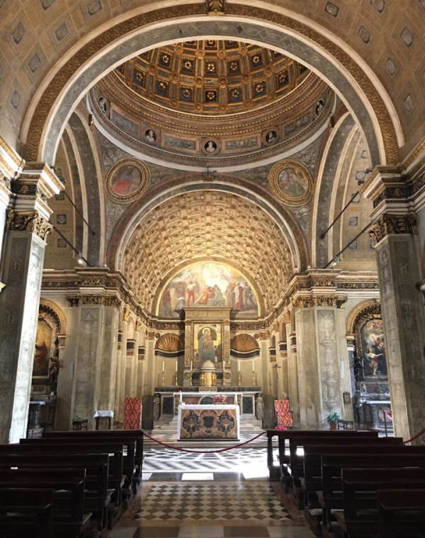 Opere di Donato bramante a Milano: Santa Maria presso San Satiro