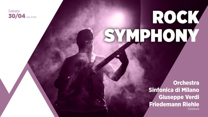 laVerdi POPs: sabato 30 aprile all' Auditorium di Milano Rock Symphony