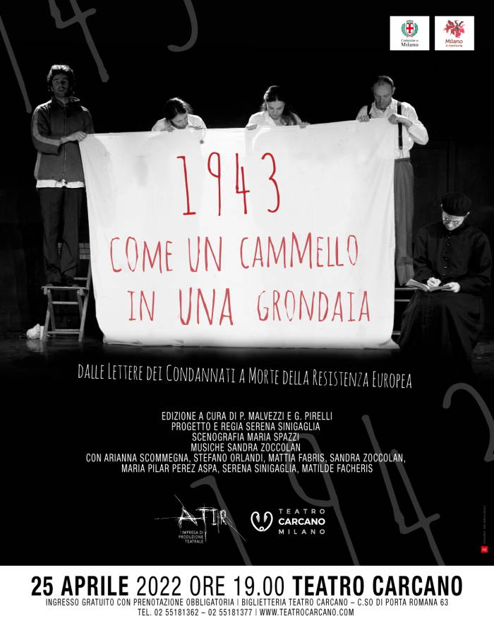 teatro carcano Milano spettacolo 25 aprile