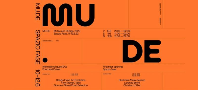 Mu.De | Musica and Design nel week-end di chiusura della Milano Design Week 2022