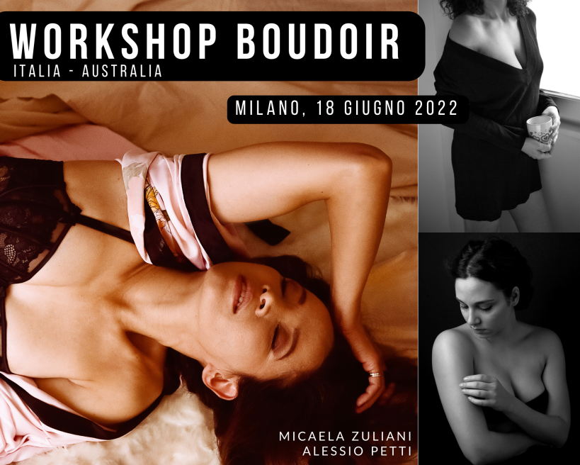 ITALIA - AUSTRALIA: corso intensivo di fotografia Boudoir a Milano
