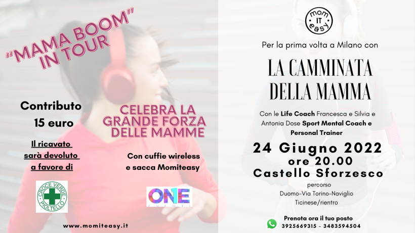 Cosa fare a Milano venerdì 24 giugno: la Camminata della mamma