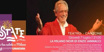 spettacolo di Teatro Canzone La Milano noir di Enzo Jannacci