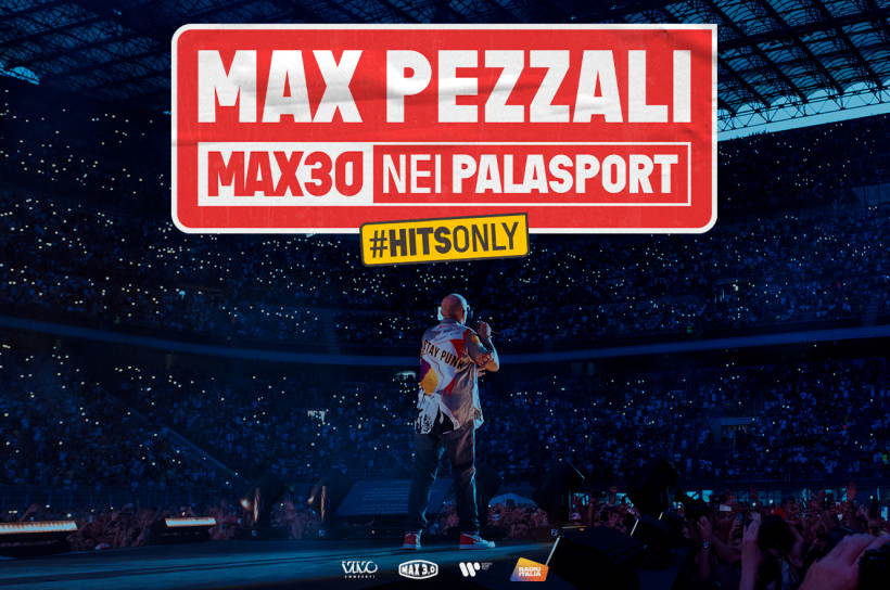 Max Pezzali in concerto al Mediolanum Forum con “solo Hits” tour 2022/2023