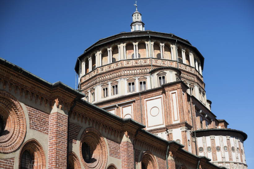 Opere di Donato Bramante a Milano: Chiesa di Santa Maria alle Grazie