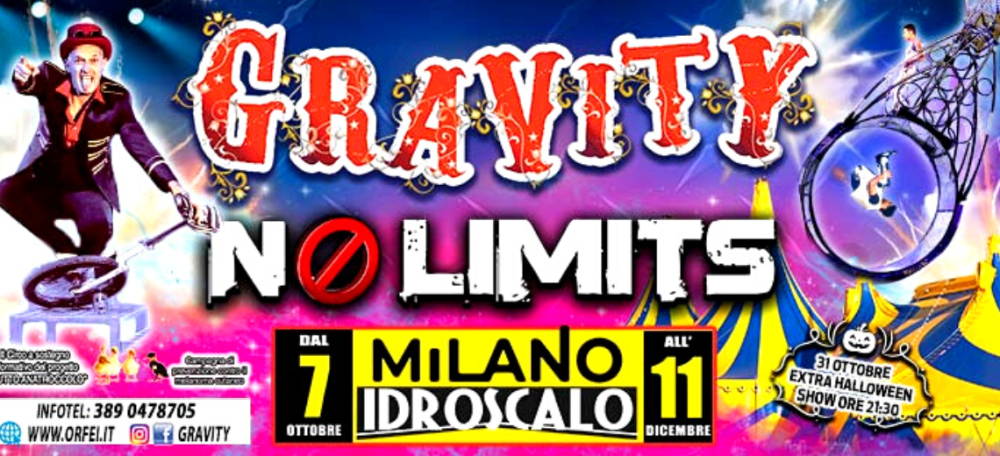 Gravity Circus presenta No Limits a Milano Idroscalo