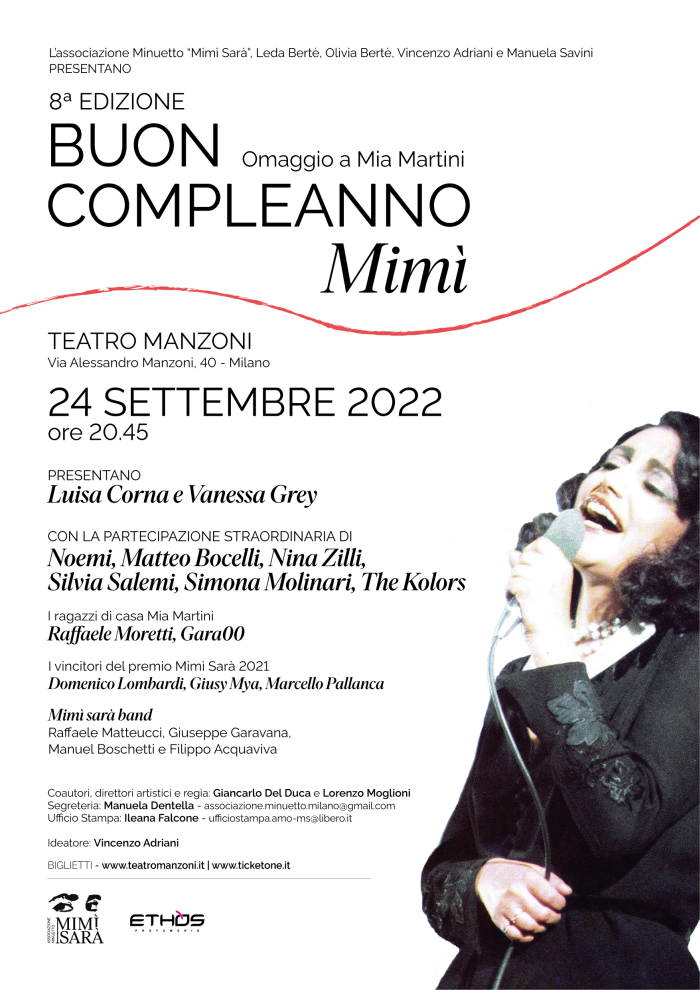 Buon compleanno Mimì al Teatro Manzoni di Milano