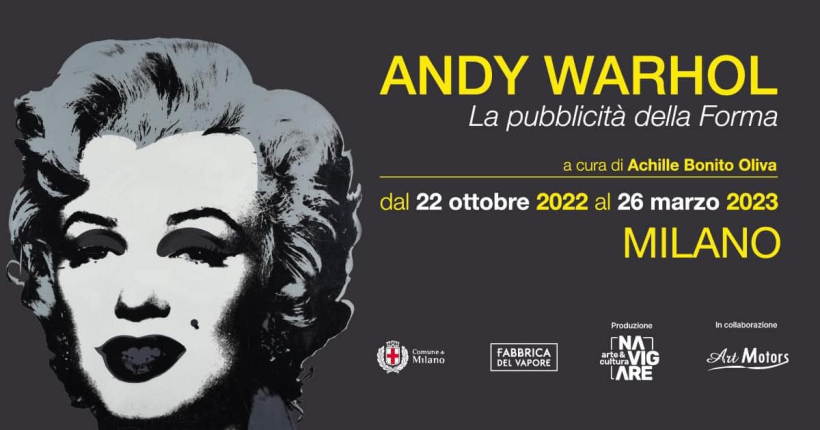 Mostra Andy Warhol alla Fabbrica del Vapore: visite guidate dal 23 ottobre