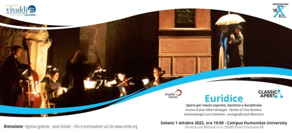 ClassicAperta: Euridice, Opera per mezzo-soprano, baritono e burattinaio