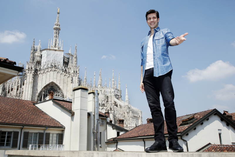 Roberto Bolle partecipa alla conferenza stampa di On Dance Festival a Milano