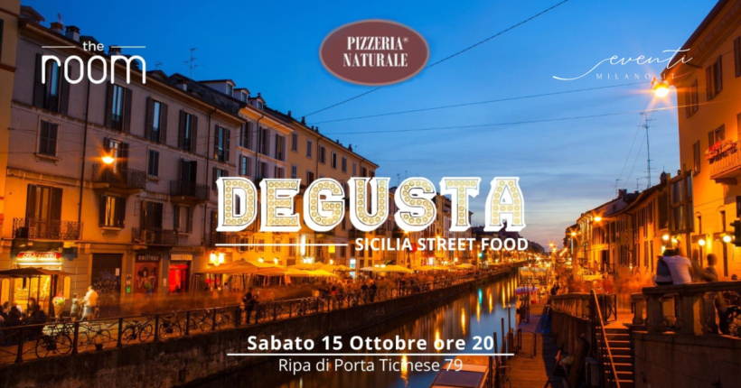 Degustazione “Siciliana” ai Navigli di Milano: sabato 15 ottobre aperitivo e dj set