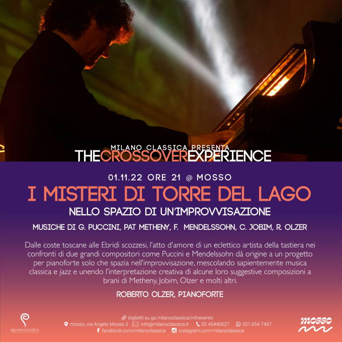 TheCrossoverExperience: concerto I misteri di Torre del Lago