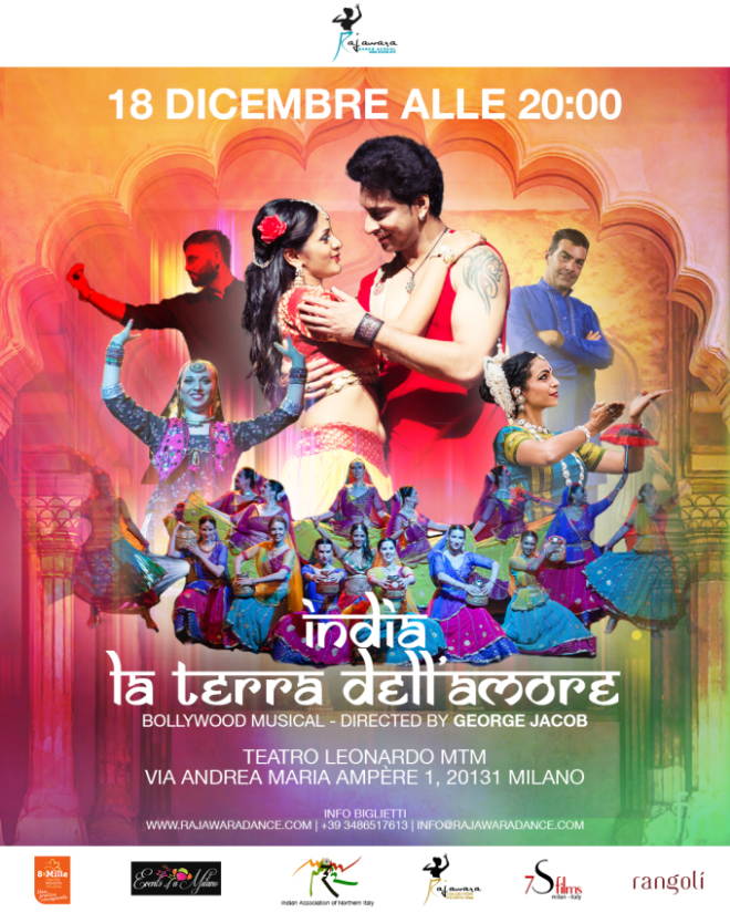 INDIA LA TERRA DELL'AMORE Bollywood Musical a Milano