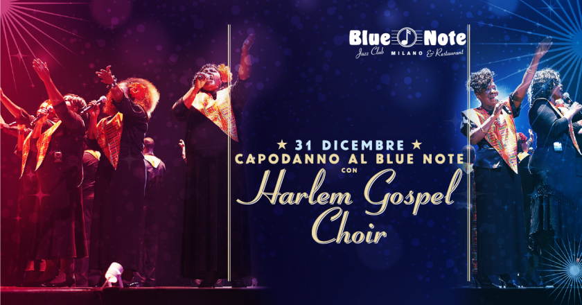 Capodanno 2024 a Milano: sul palco del Blue Note Harlem Gospel Choir
