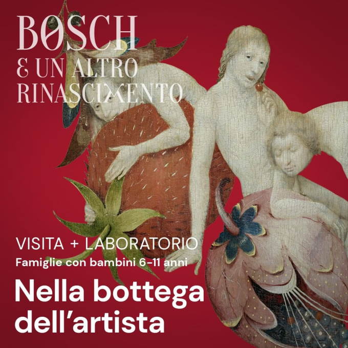Visita guidata per famiglie con bambini 6-11 anni alla mostra Bosch Milano