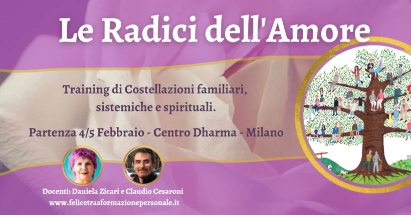 Le Radici dell'Amore: a Milano training sulle Costellazioni Familiari