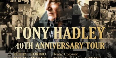Tappa a Milano per il 40th Anniversary Tour di TONY HADLEY, storica voce solista degli Spandau Ballet