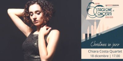 38° Stagione di Concerti dell'Umanitaria a Milano: domenica 18 dicembre Christmas in Jazz con Chiara Costa Quartet