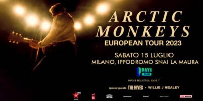 Arctic Monkeys European Tour 2023: tappa agli I-DAYS Milano sabato 15 luglio 2023