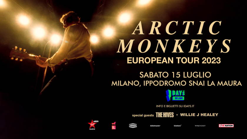 Arctic Monkeys European Tour 2023: tappa agli I-DAYS Milano sabato 15 luglio 2023