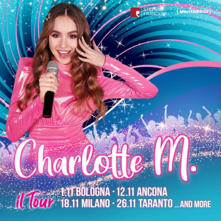 Charlotte M. dal vivo a Milano con IL TOUR 2023