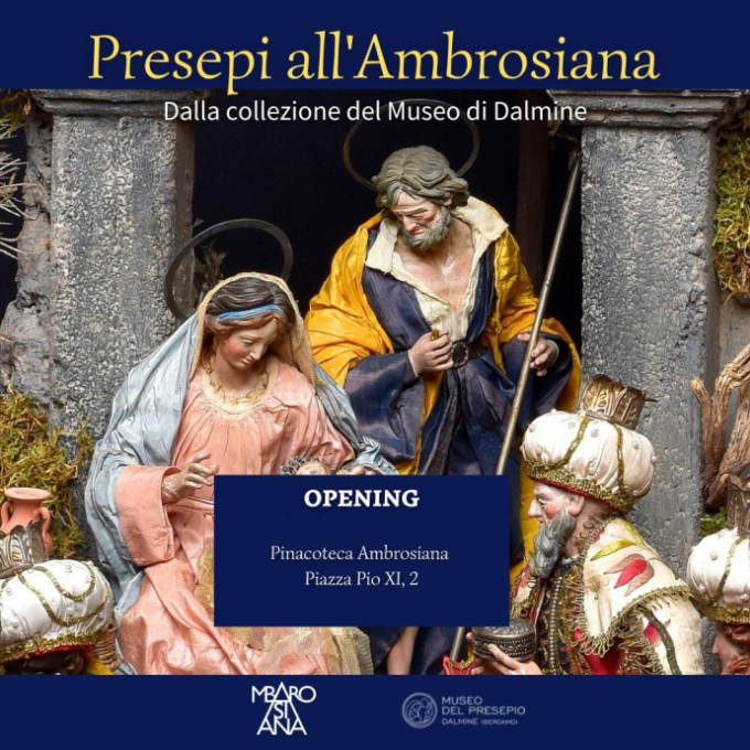 Mostra di presepi tradizionali in Pinacoteca Ambrosiana a Milano