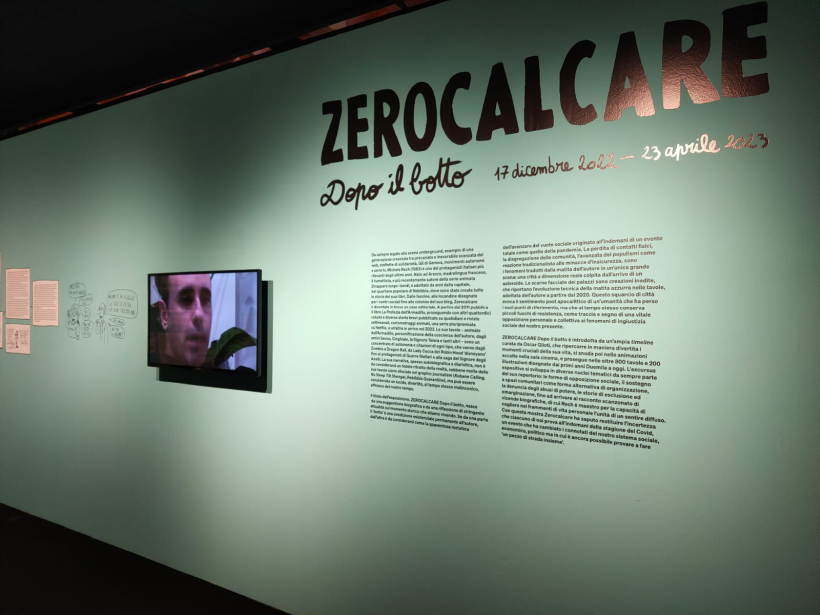 Mostra Zerocalcare a Milano: personale con 500 tavole del talento del fumetto italiano