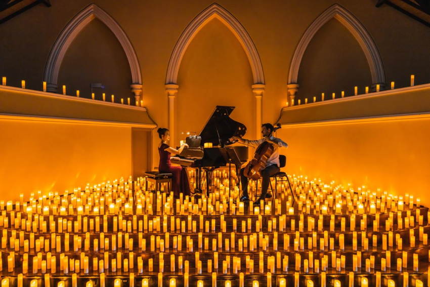 Concerti Candlelight a Milano: pianoforte e candele